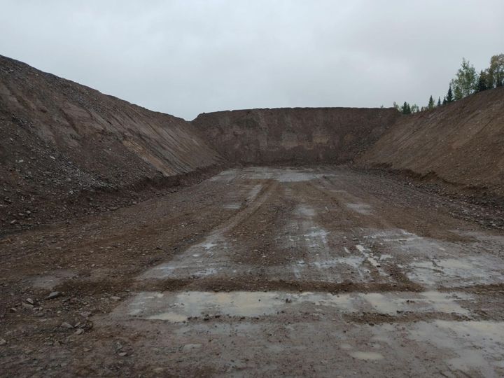 Vue du champ de tir pistolet 25 m